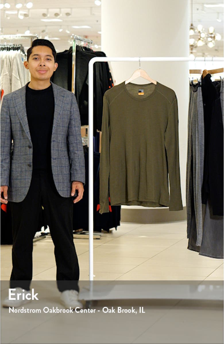 Oasis Long Sleeve Wool Base Layer T-Shirt, sales video thumbnail