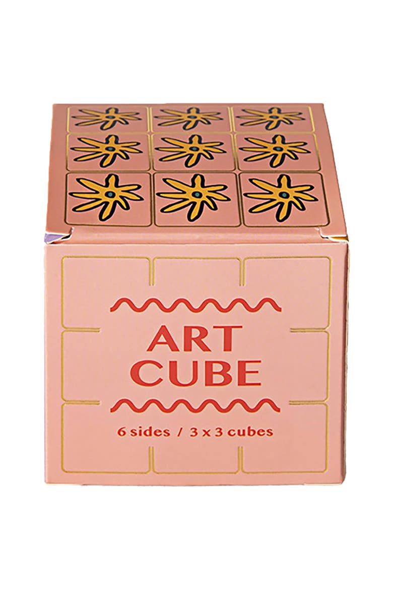 Art Cube Flower Pop 6 Sided Puzzle Game, Main, color, Multicolored