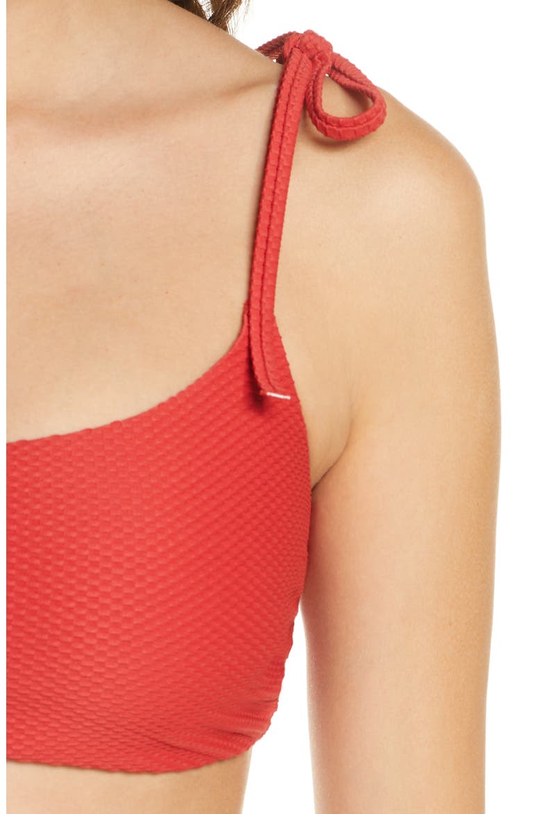Easy Retro Bikini Top, Alternate, color, RED POMPEII