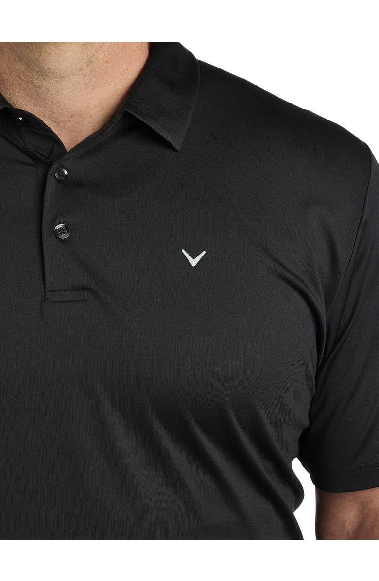 Callaway Big & Tall Swing Tech Polo Shirt, Alternate, color, Caviar