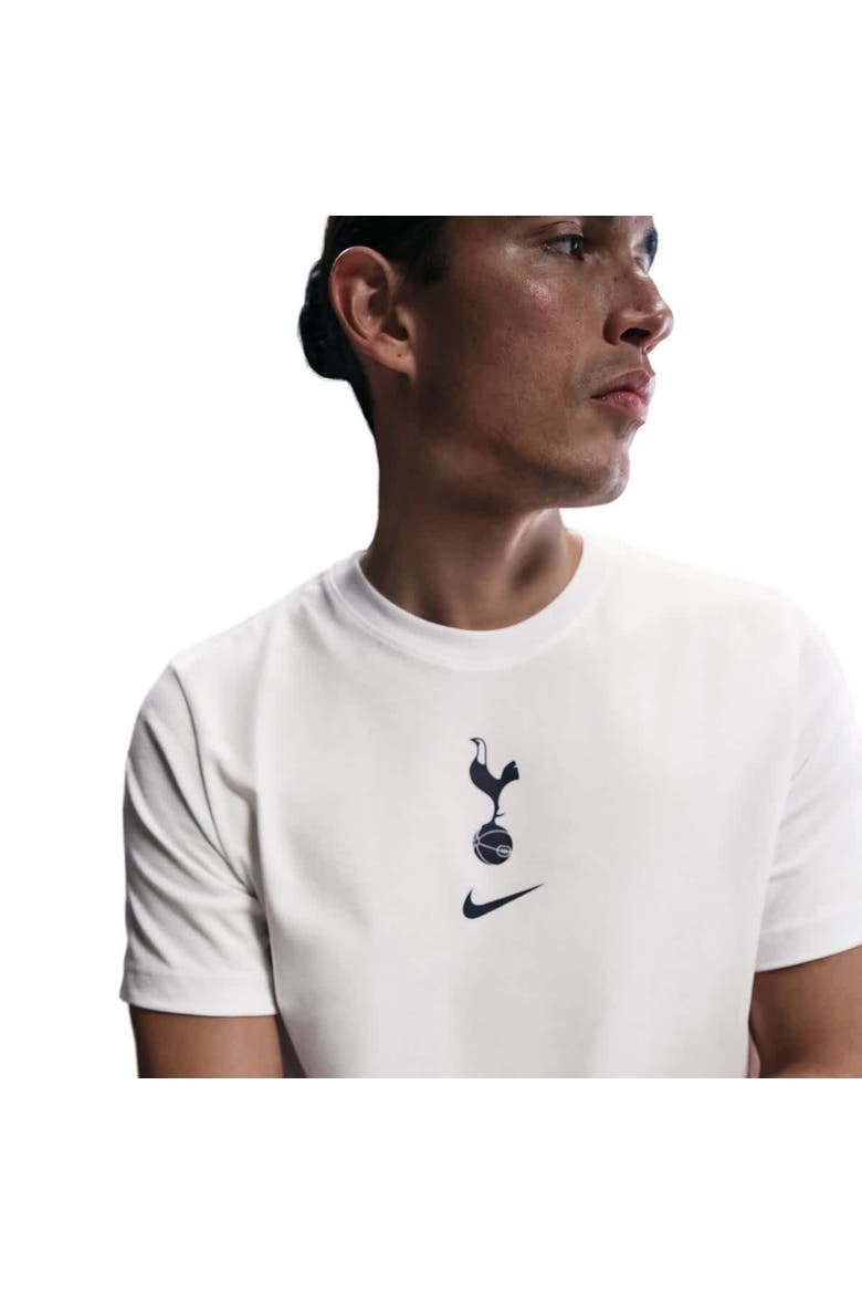 Men's Nike  White Tottenham Hotspur Crest T-Shirt, Alternate, color, White