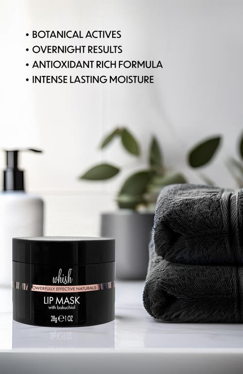 Whish Beauty Lip Mask With Bakuchiol In Transparent