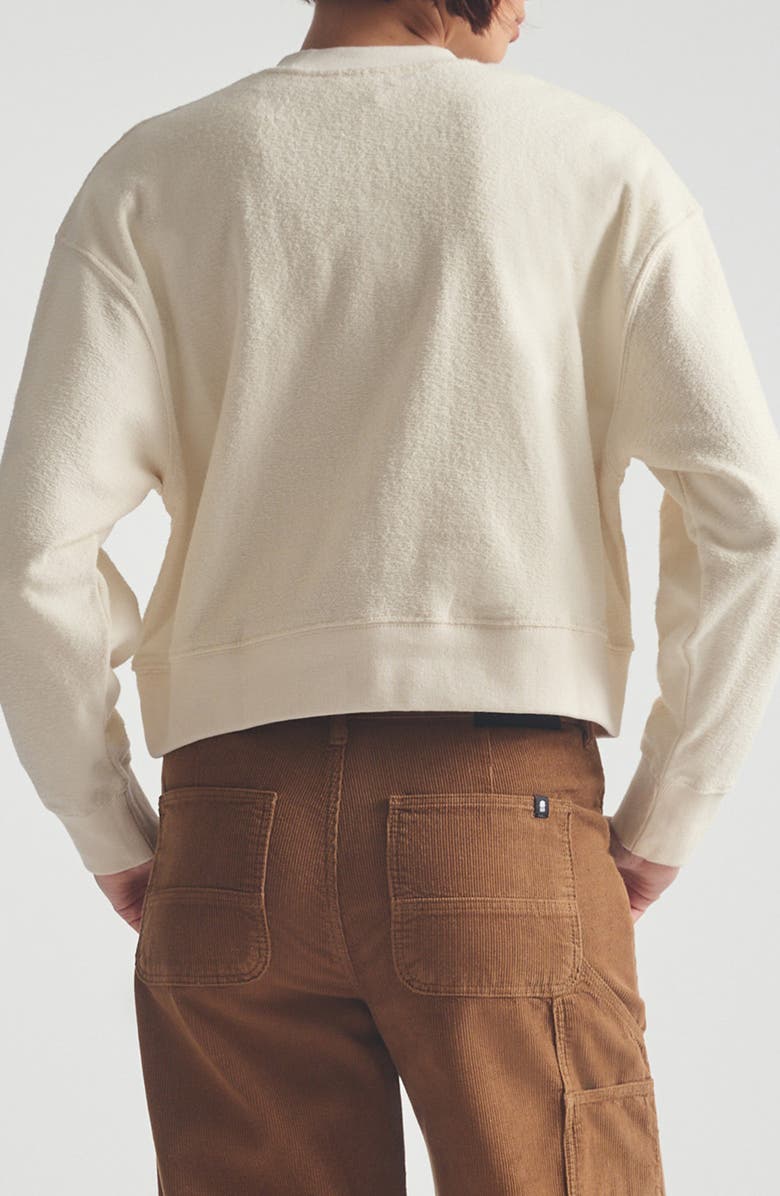 Brooklyn Industries Logo Crewneck Sweatshirt, Alternate, color, Turtledove