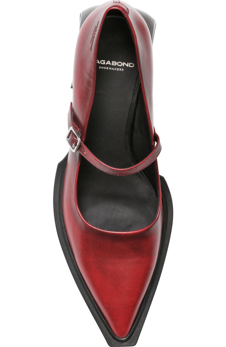 Vagabond Shoemakers Vivian Pointed Toe Mary Jane Pump, Alternate, color, Red