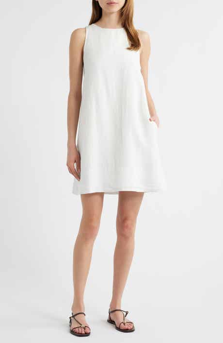 Madewell Linen Shift Minidress