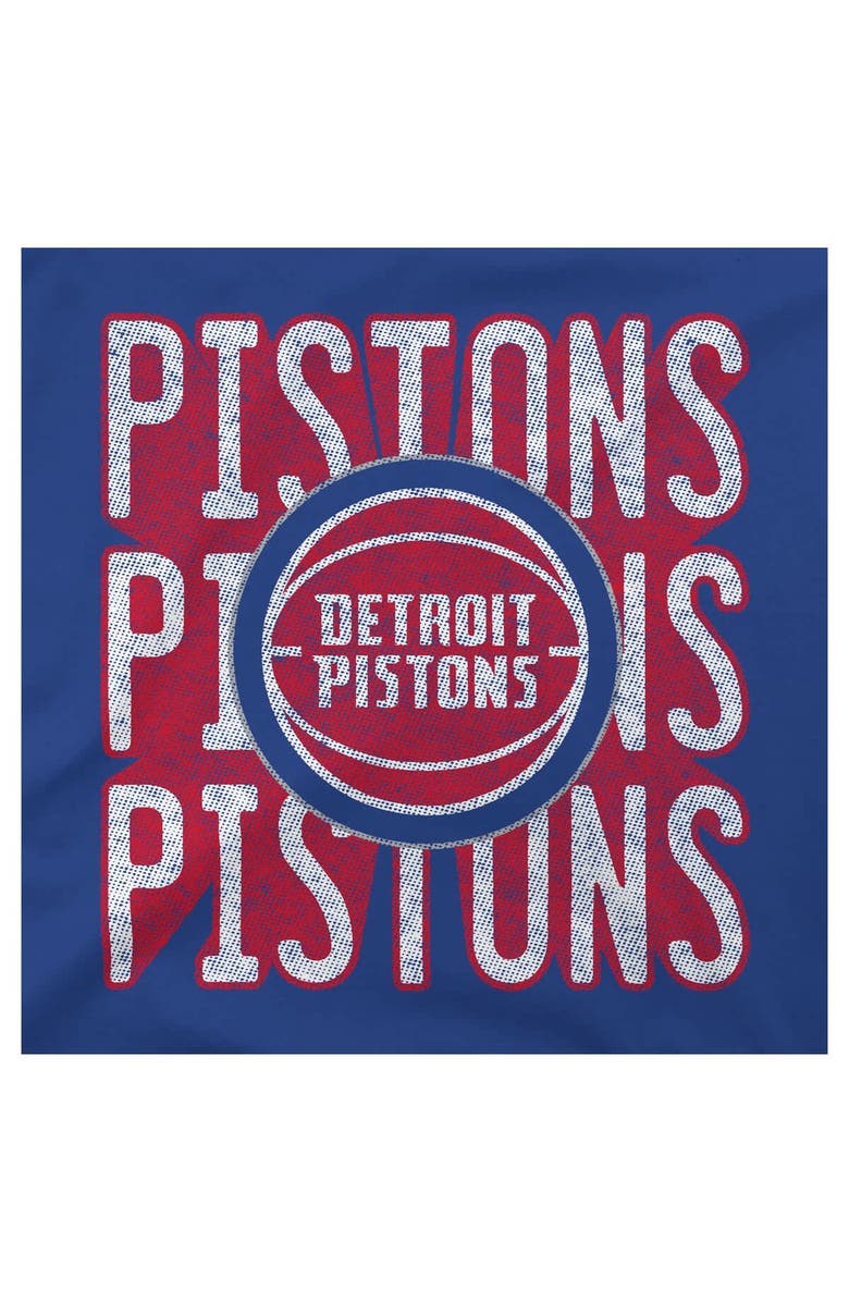 Stadium Essentials Unisex Stadium Essentials Royal Detroit Pistons Step Up T-Shirt, Alternate, color, Royal