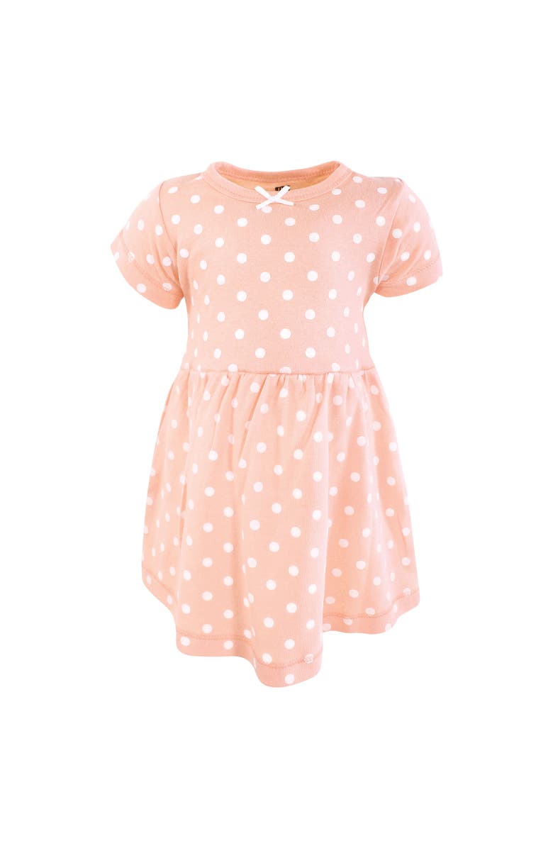 Hudson Baby Twin Pack Baby Dress Pack, Alternate, color, Sweet Peach