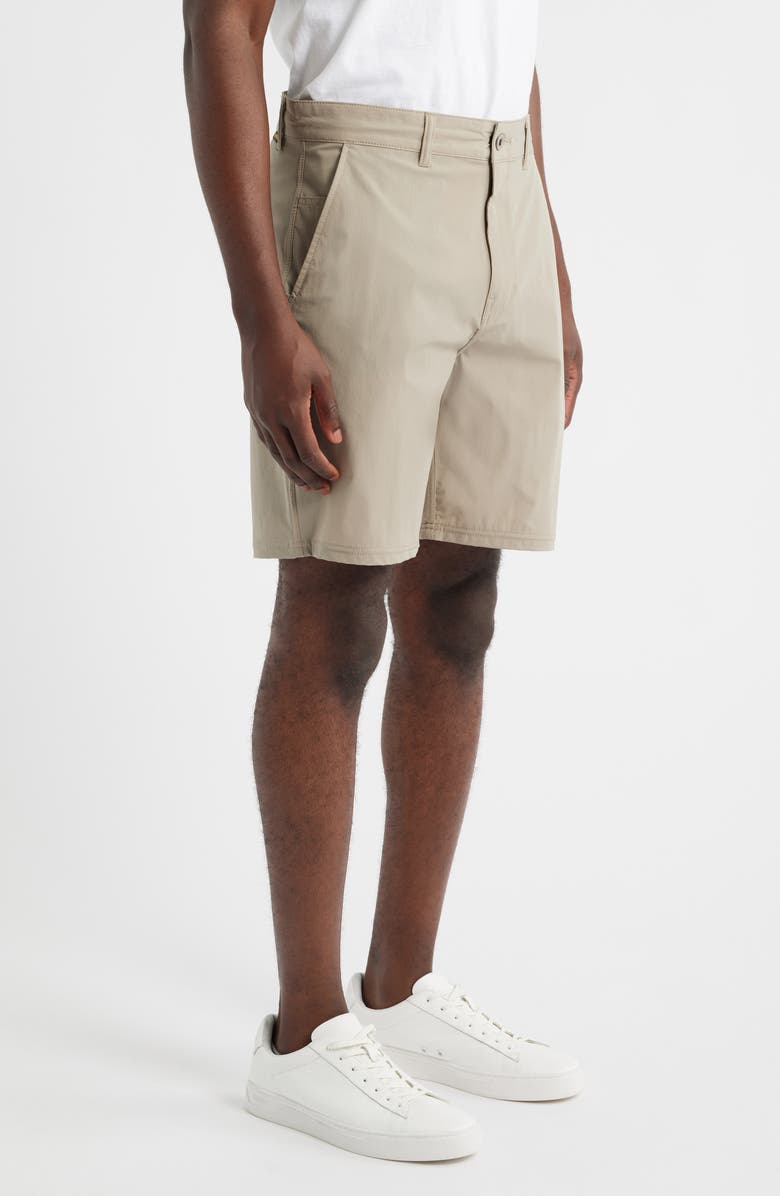 Florence All-Purpose Stretch Nylon Hybrid Shorts, Alternate, color, Vintage Khaki