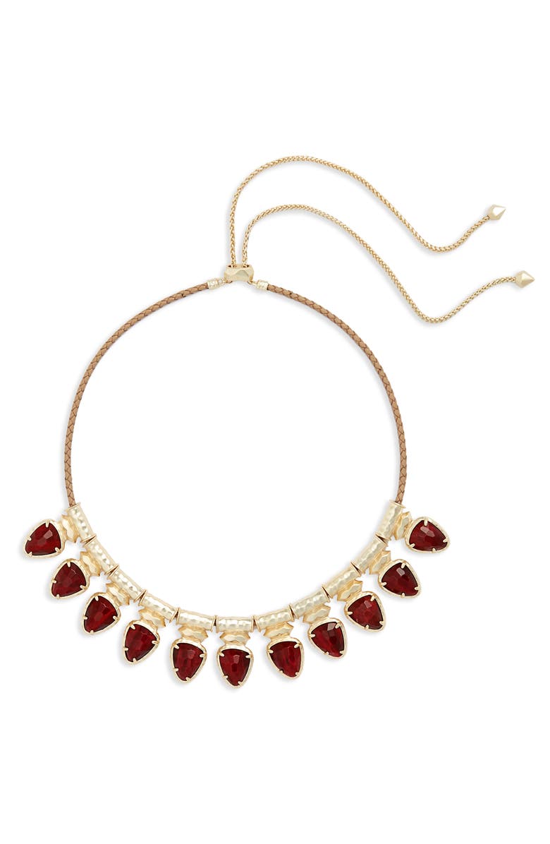 Kendra Scott Willow Frontal Necklace, Main, color, 