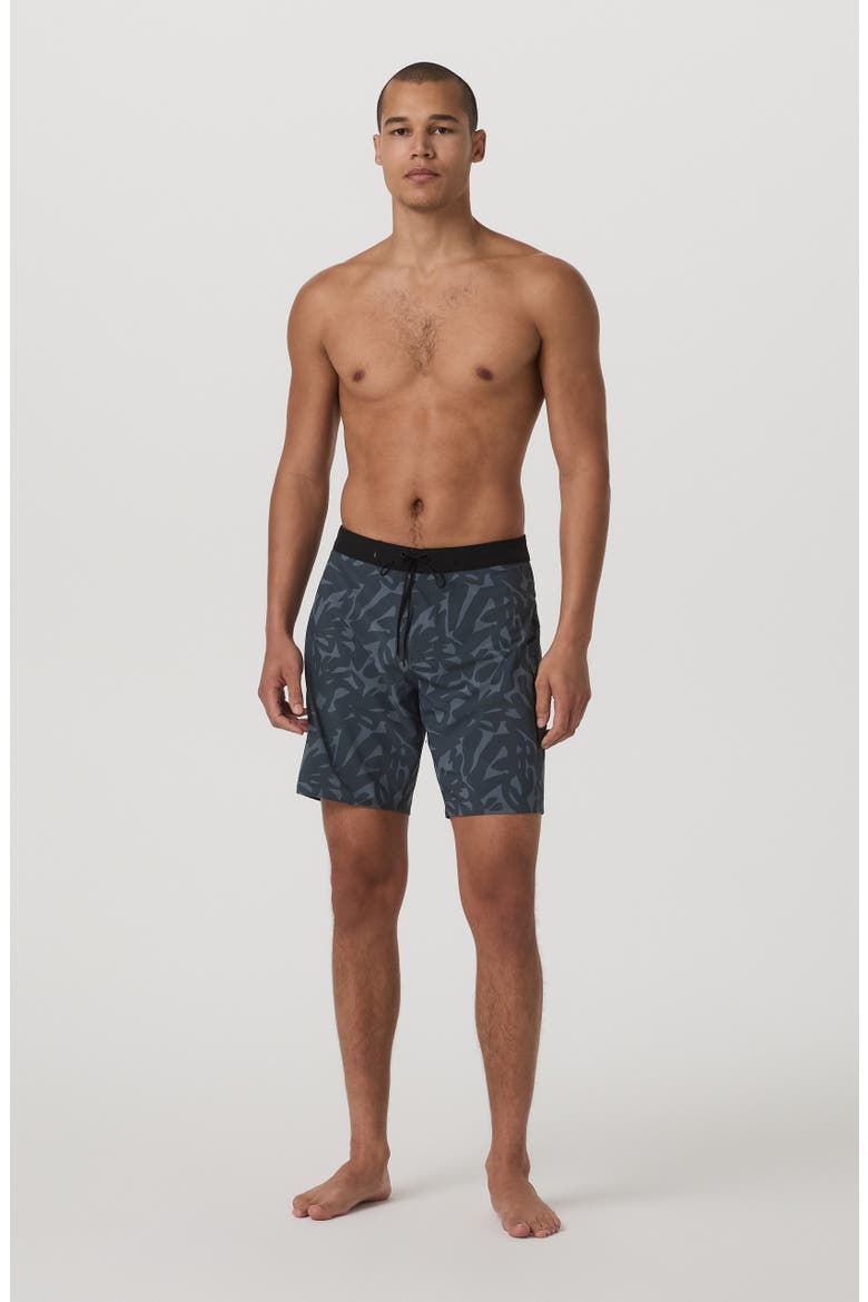 Infinity Board Shorts, Alternate, color, BLUE SEA JUNIPER
