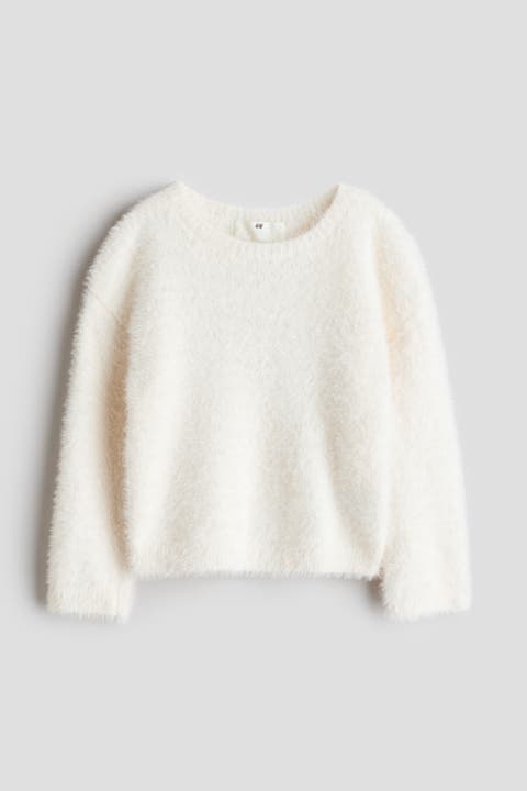 Fluffy-Knit Sweater