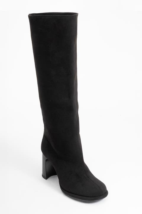 Josette Block Heel Knee High Boot