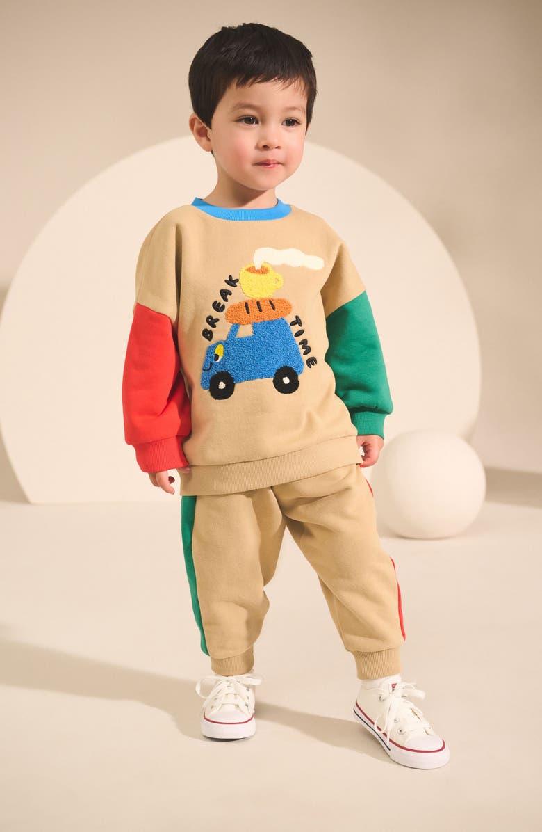 NEXT Kids' Break Time Sweatshirt & Joggers Set, Alternate, color, 