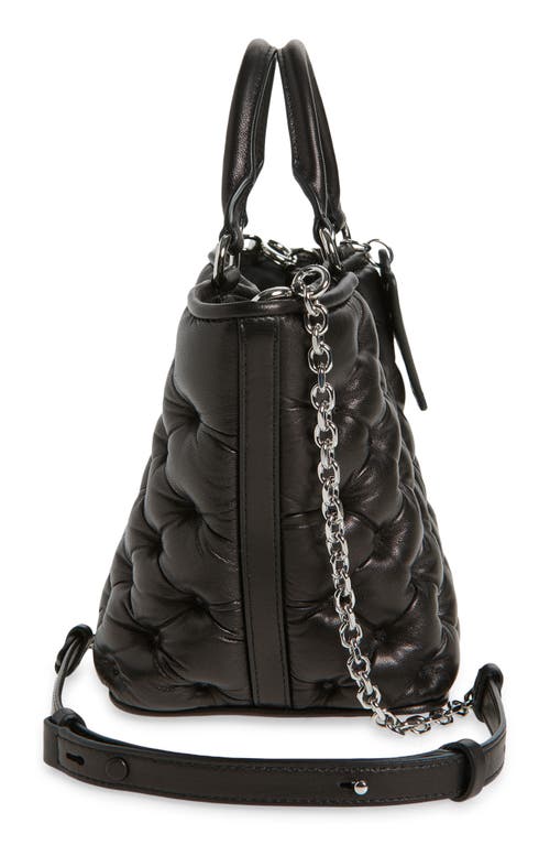 Maison Margiela Glam Slam Leather Tote In Black