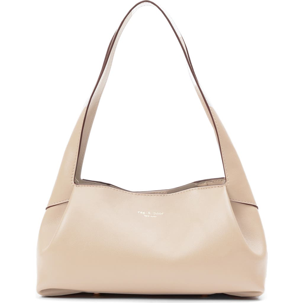 Rag & Bone Slade Leather Shoulder Bag In Ggr