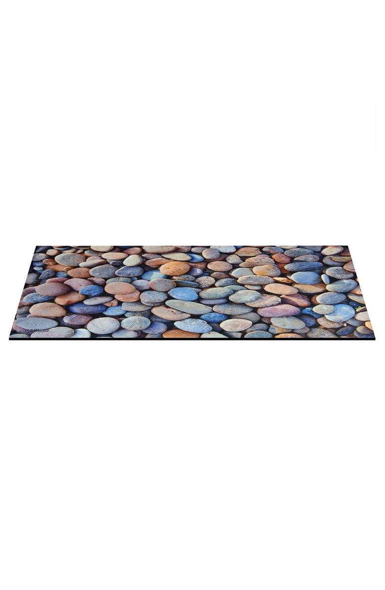 Kaplan Early Learning Company STEM Play Mat - Vibrant Real Image Pebbles Mat, Main, color, Pebbles