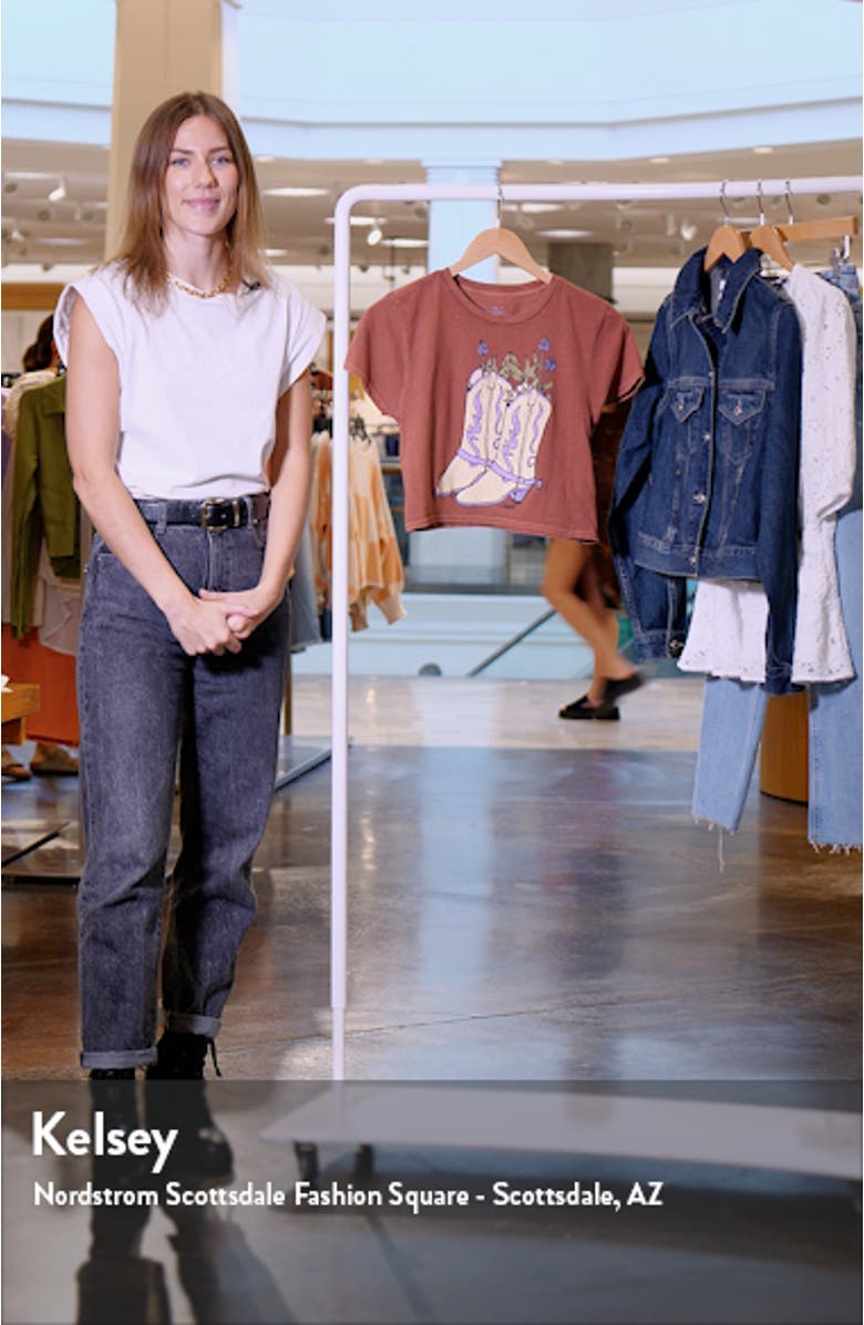 Howdy Crop Cotton Graphic T-Shirt, sales video thumbnail