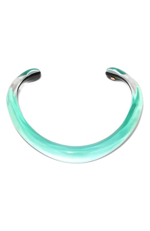 ALEXIS BITTAR ALEXIS BITTAR LUMINOUS LUCITE® COLLAR NECKLACE 