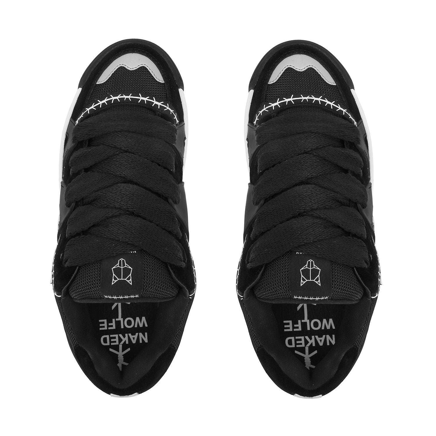 Naked Wolfe Slide Sneaker, Alternate, color, Black