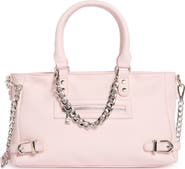 Madden Girl Faux Leather Satchel Bag