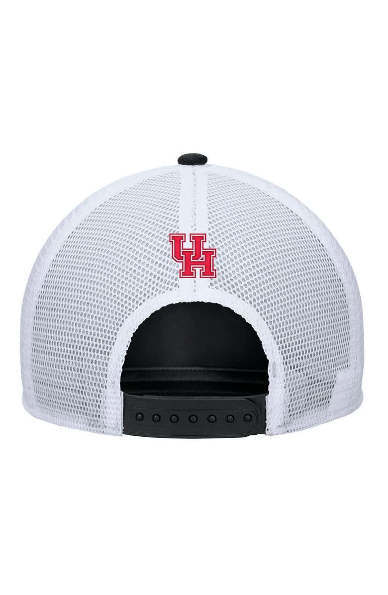 Nike Men's Nike Black Houston Cougars 2025 On-Field Rise Trucker Adjustable Hat, Alternate, color, Black