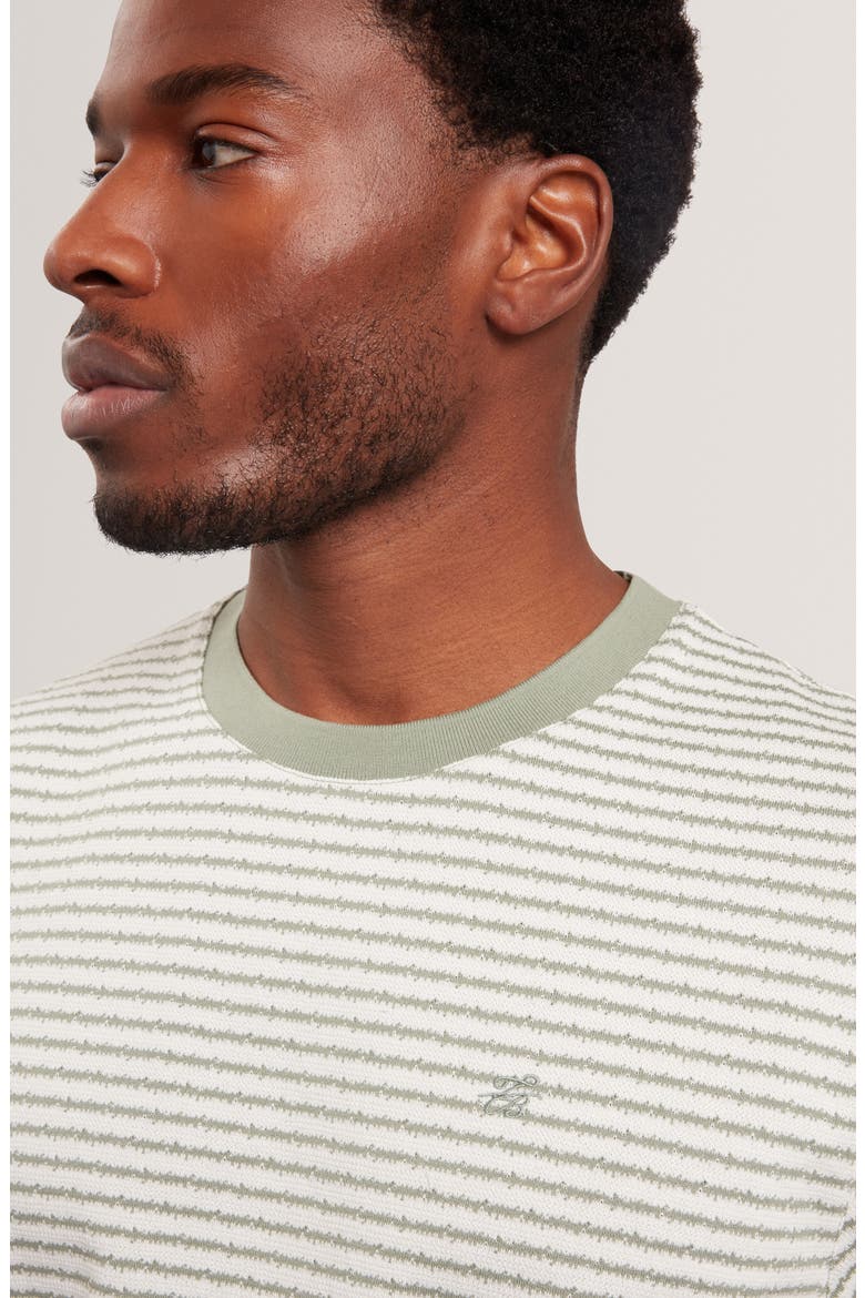 Vexrin Stripe Cotton T-Shirt, Alternate, color, MID-GREEN