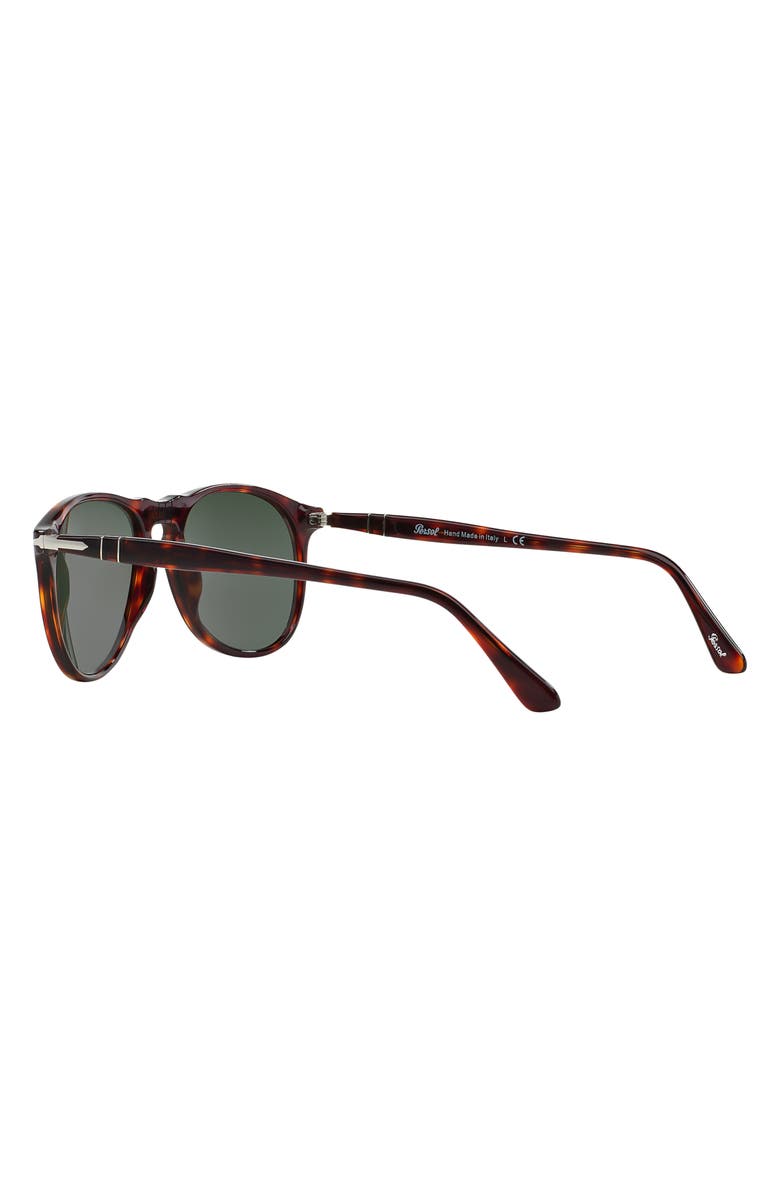 Persol 55mm Pilot Sunglasses, Alternate, color, Havana