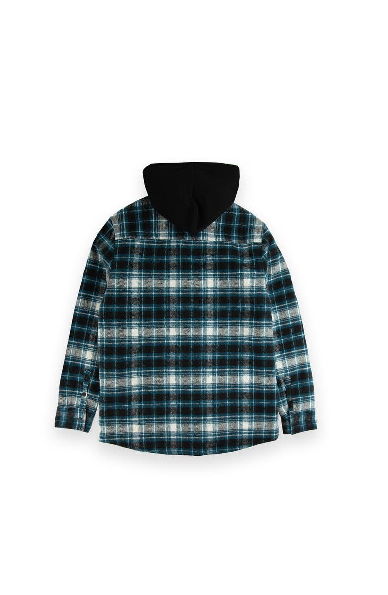Sovereign Code Shaheen Button Down Shacket, Alternate, color, Coronet Blue/ Witness Plaid