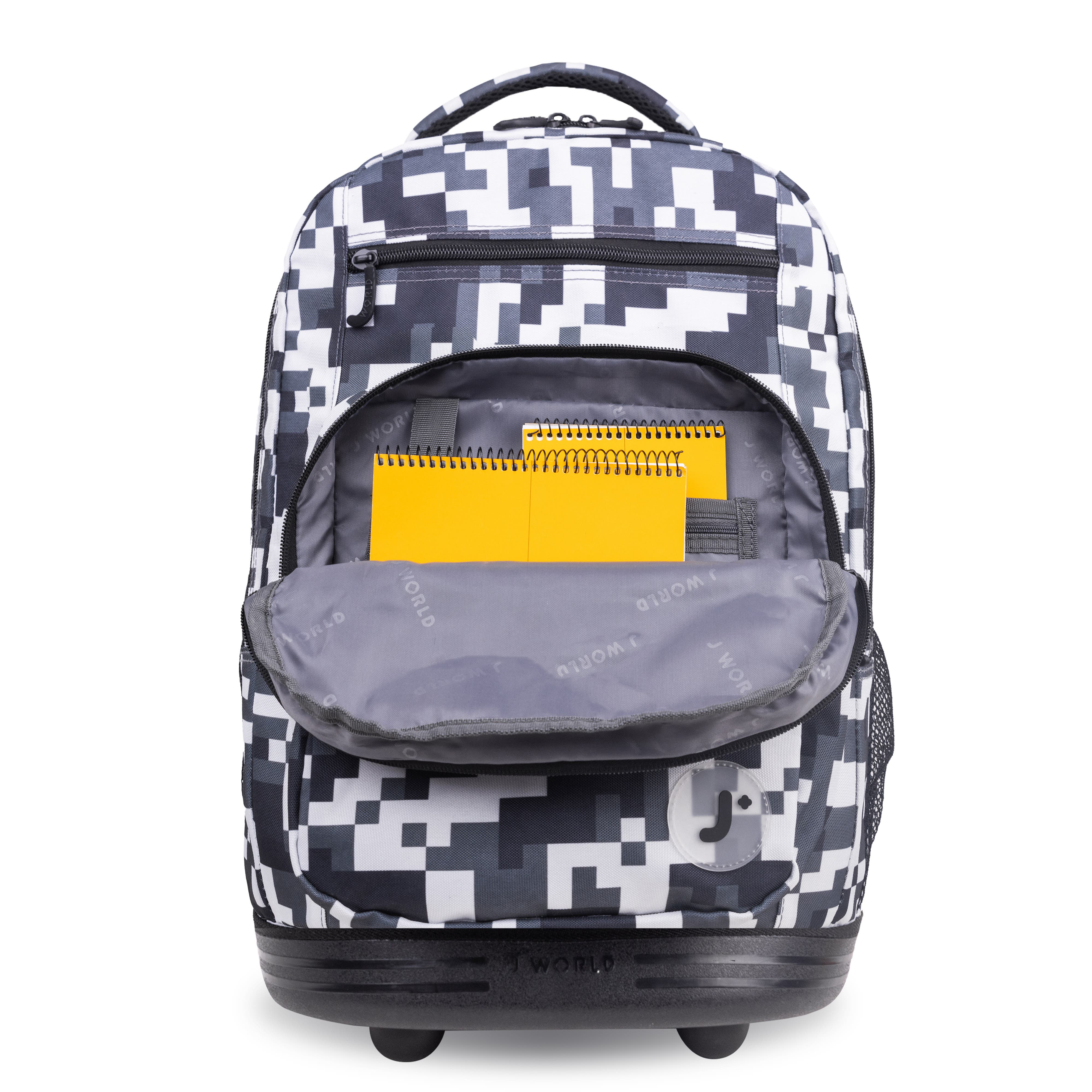 J World Sun dance Laptop 20" Rolling Backpack, Alternate, color, Camo