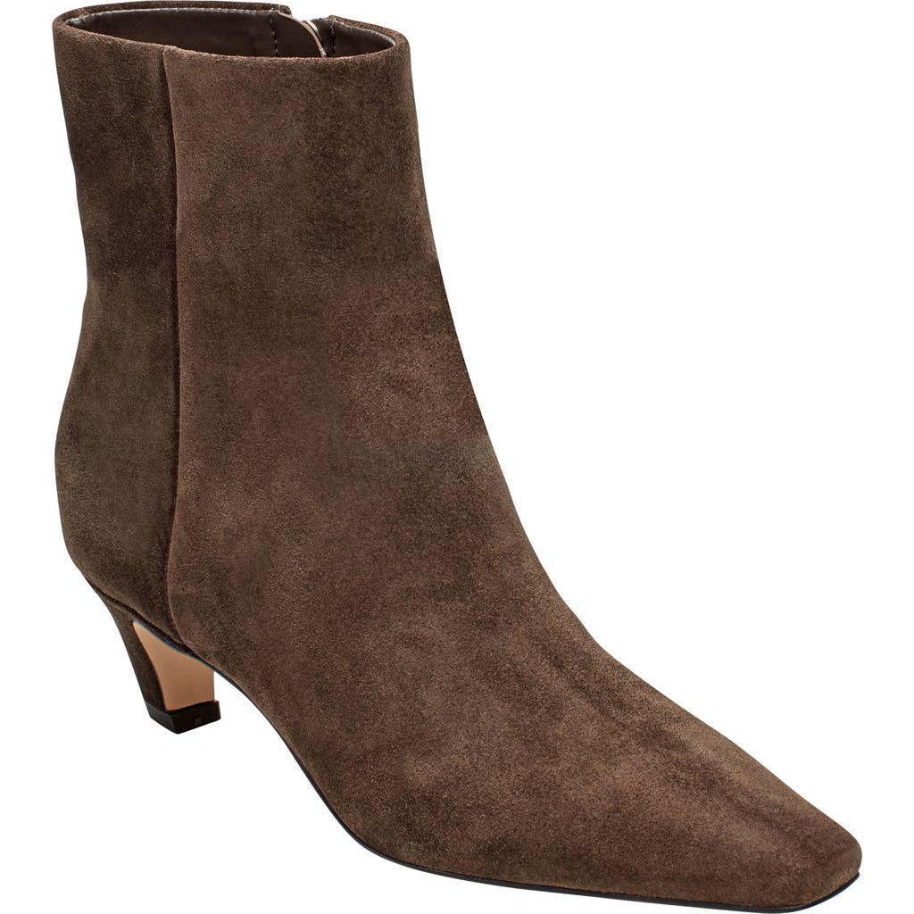 Marc Fisher Ltd Danai Kitten Heel Bootie In Brown