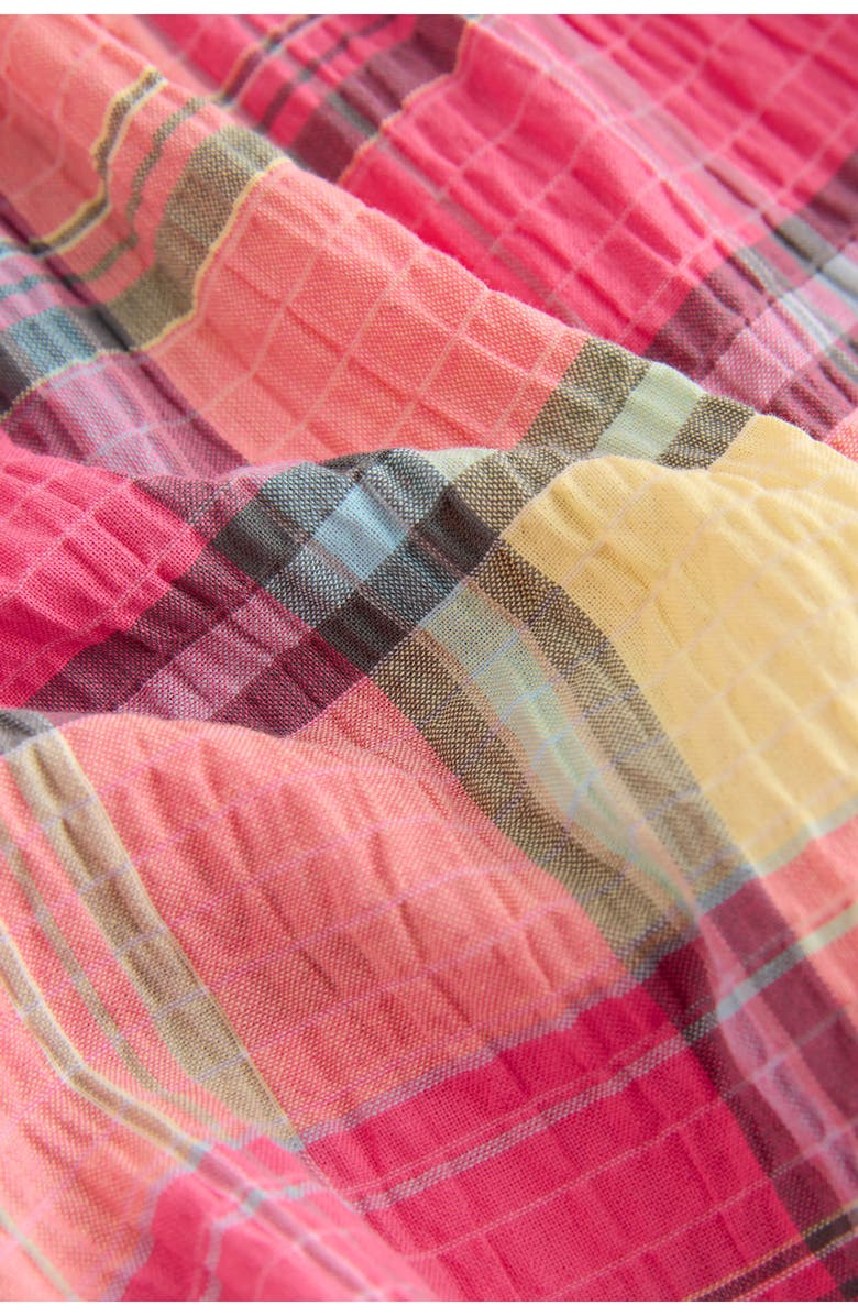 NEXT Kids' Check Print Sleeveless Dress, Alternate, color, Pink
