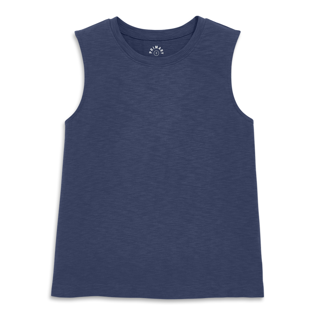Shop Primary Adult Swing Tank In Sunwashed Navy