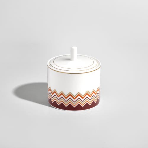 Missoni Iconic Sugar Pot In Multi