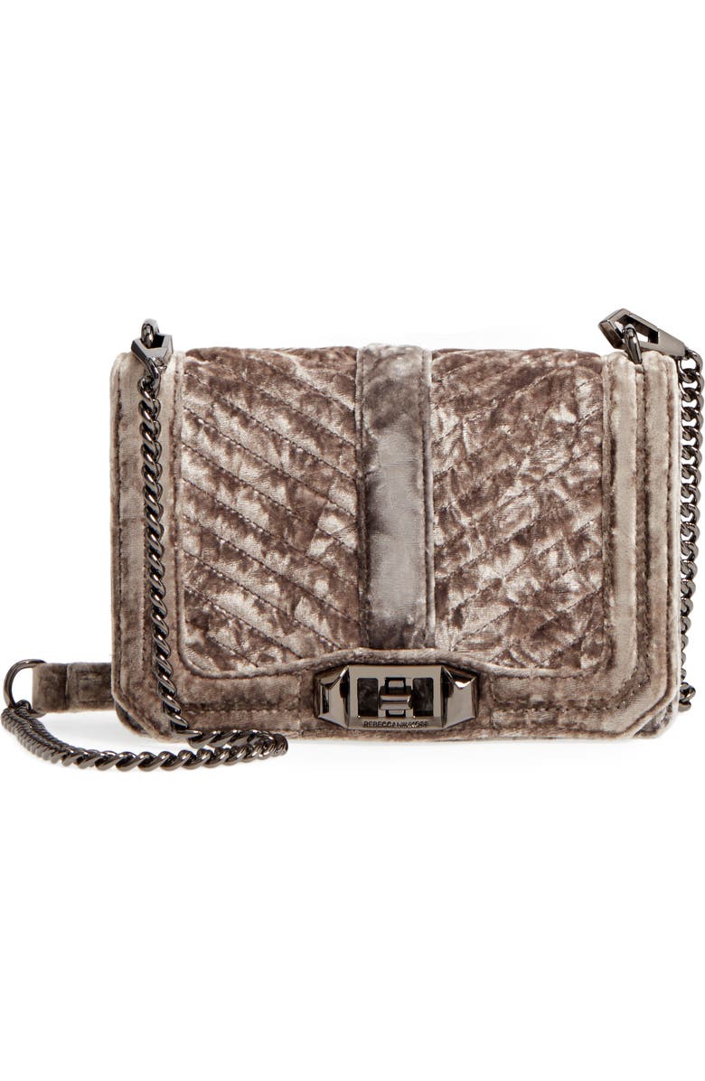 Rebecca Minkoff 'Velvet Love' Crossbody Bag, Main, color,