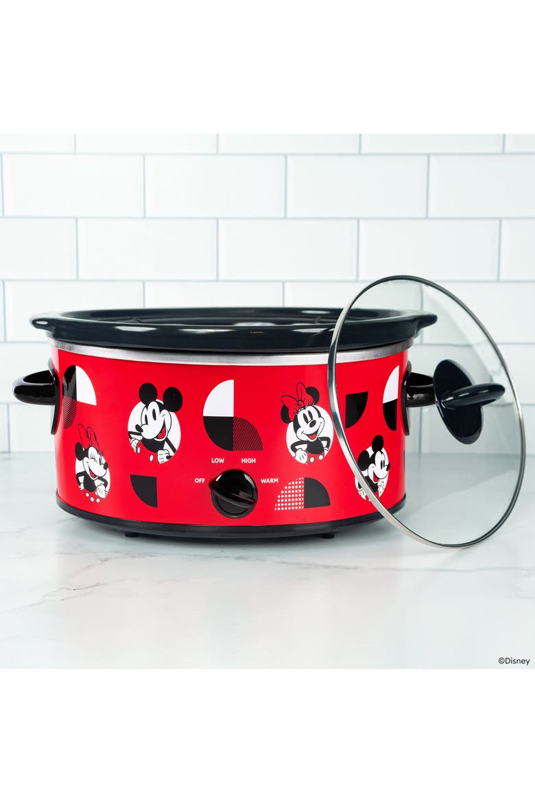 Disney Mickey and Minnie 5Qt Slow Cooker, Alternate, color, None