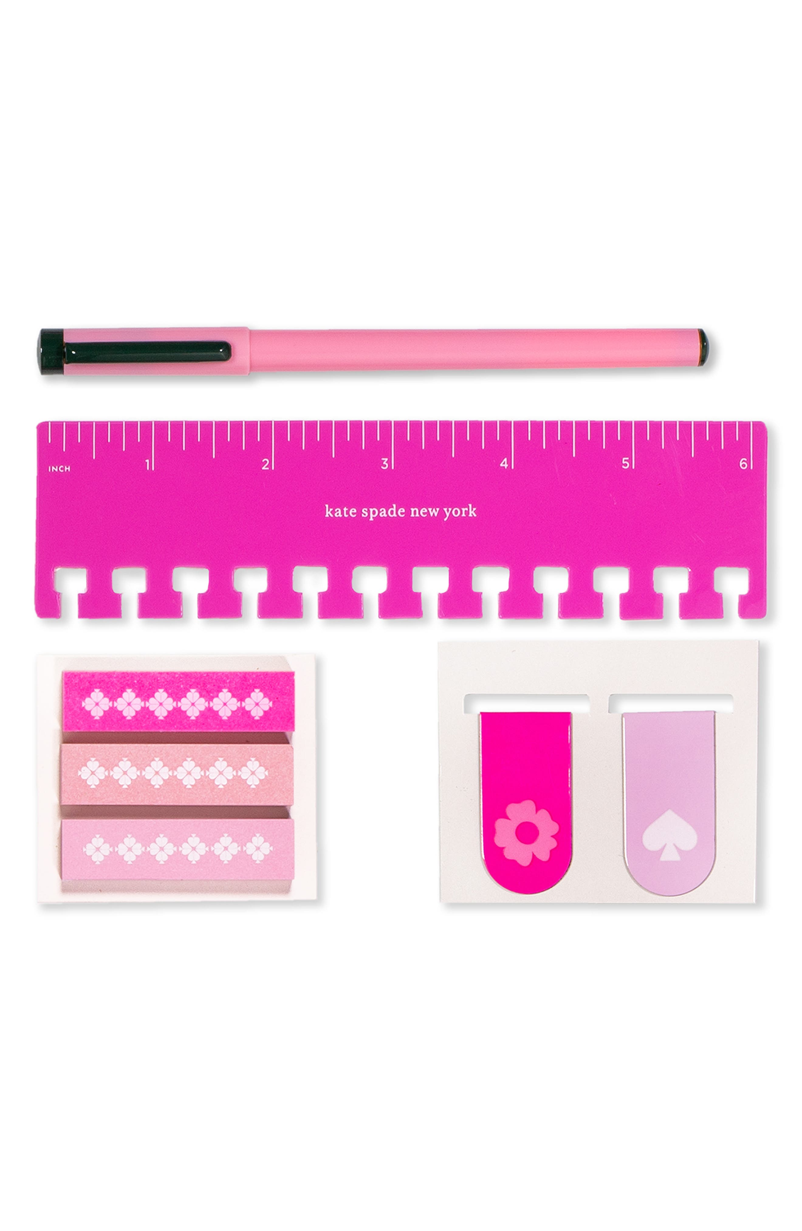 Kate Spade New York pink neon spade planner pouch | Nordstromrack