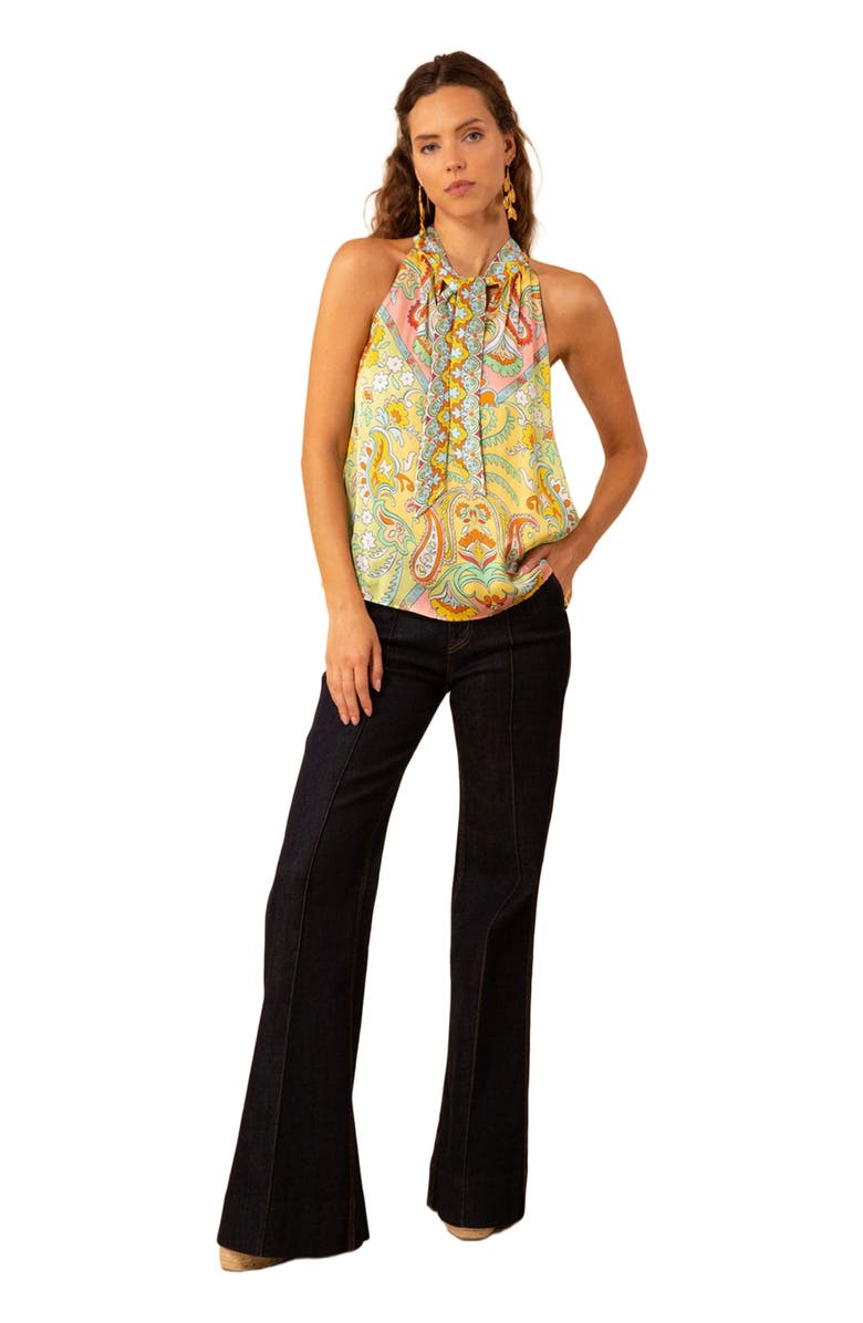 Hale Bob London Necktie Top, Main, color, 
