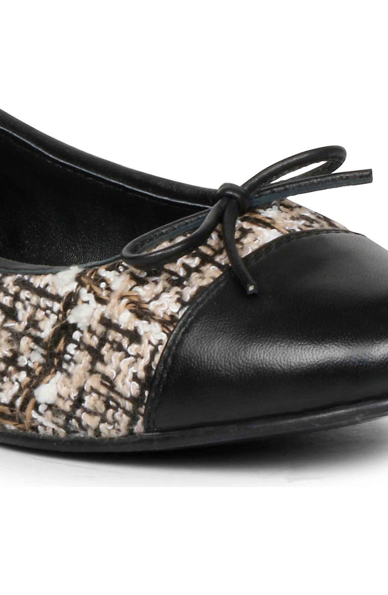 SAINT G Zinnia Cap Toe Ballet Flat, Alternate, color, Beige