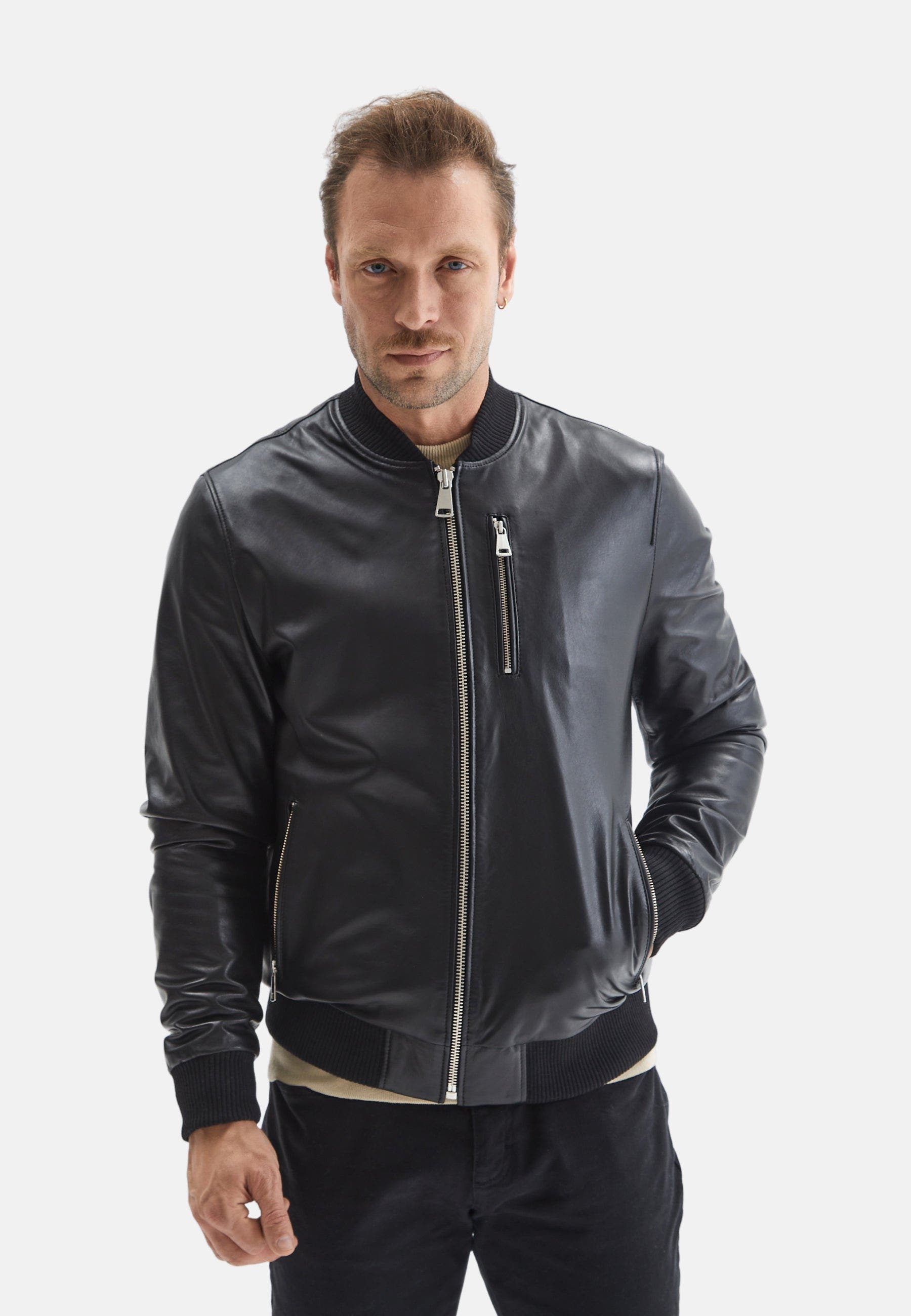 FURNIQ UK Jasper Leather Jacket — фото 7