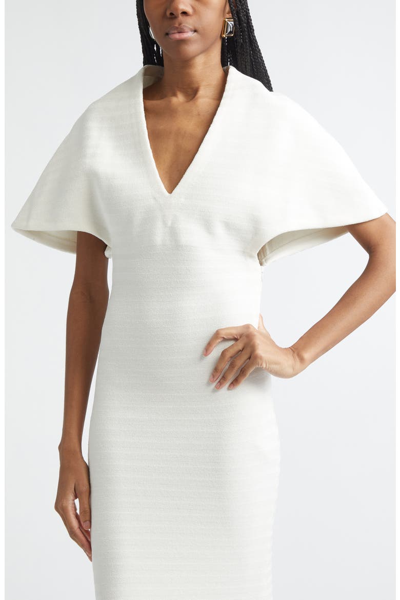 La Robe Maille Stanton Midi Dress, Alternate, color, WHITE