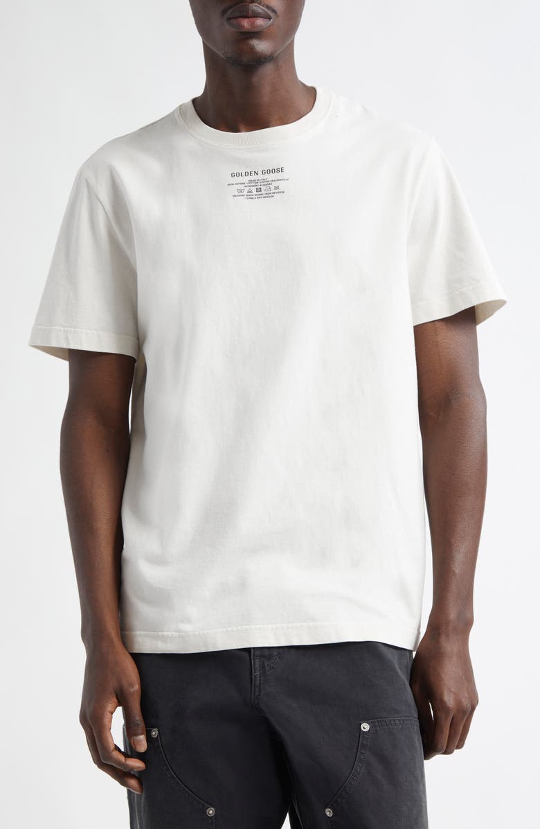 Golden Goose Journey Cotton Graphic T-Shirt, Main, color, 