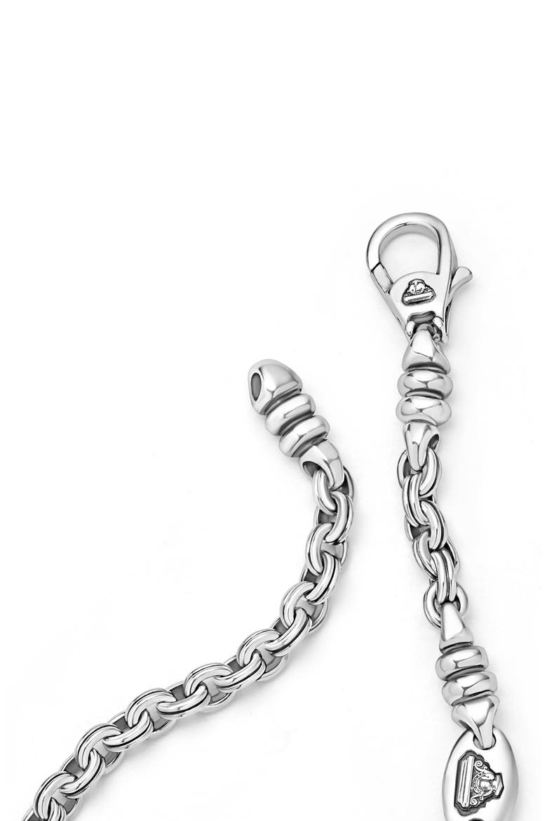 Men's Anthem Double Link Chain Bracelet, Alternate, color, SILVER
