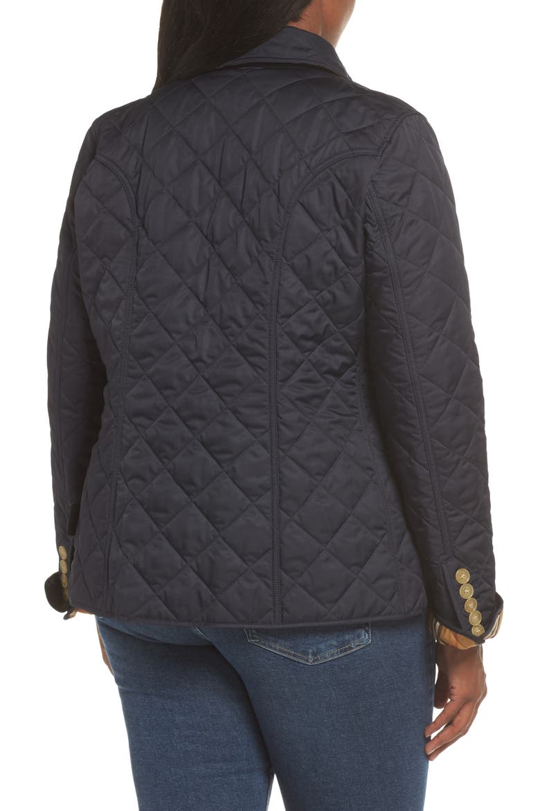 Frankby 18 Quilted Jacket, Alternate, color, NAVY