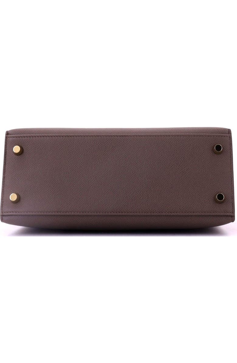 Pre-Owned Hermes Kelly Handbag Grey Epsom with Gold Hardware 25, Alternate, color, Etain