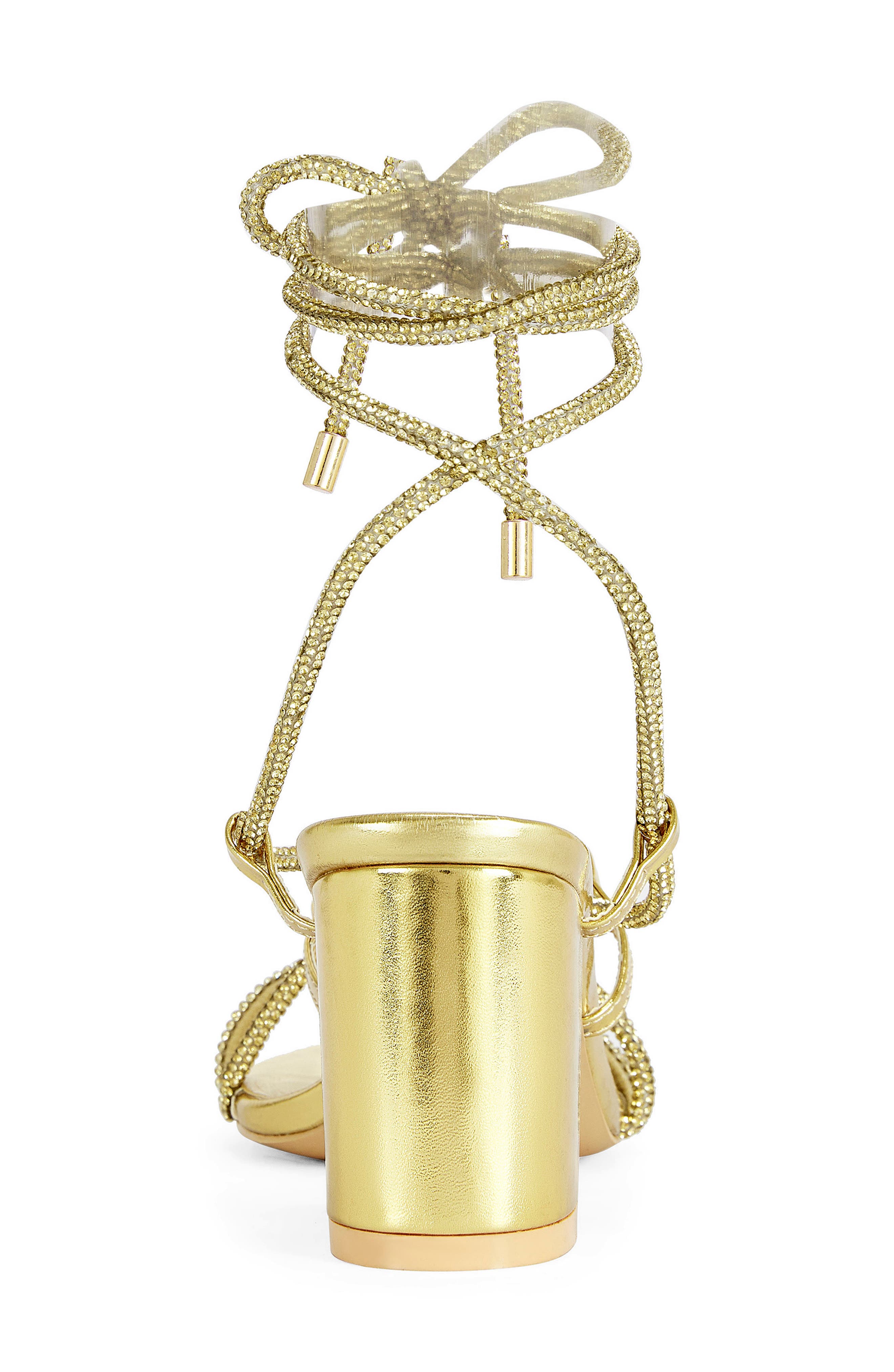 AZALEA WANG Revani Ankle Wrap Sandal, Alternate, color, 