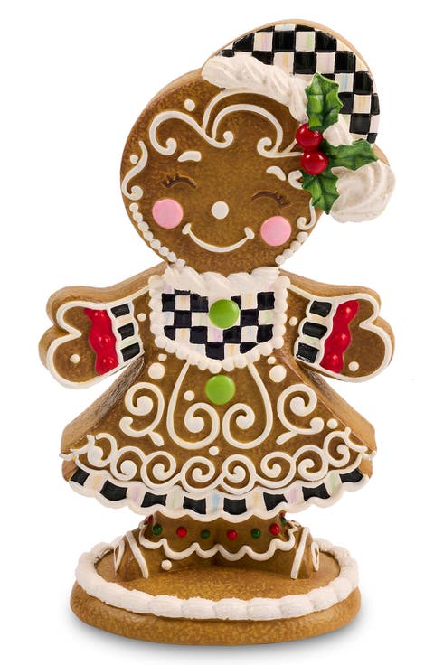 Gingerbread Girl Christmas Decoration