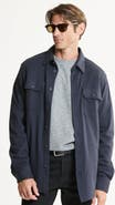 JACHS Stretch Twill Utility Overshirt
