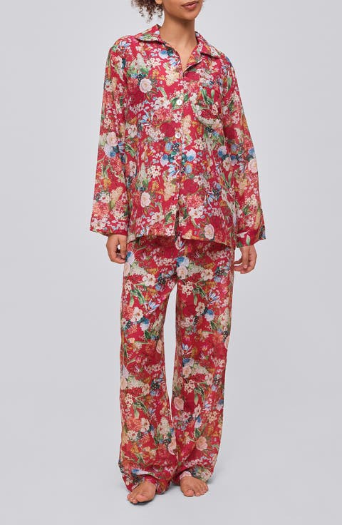 Holly Cotton Voile Pajamas