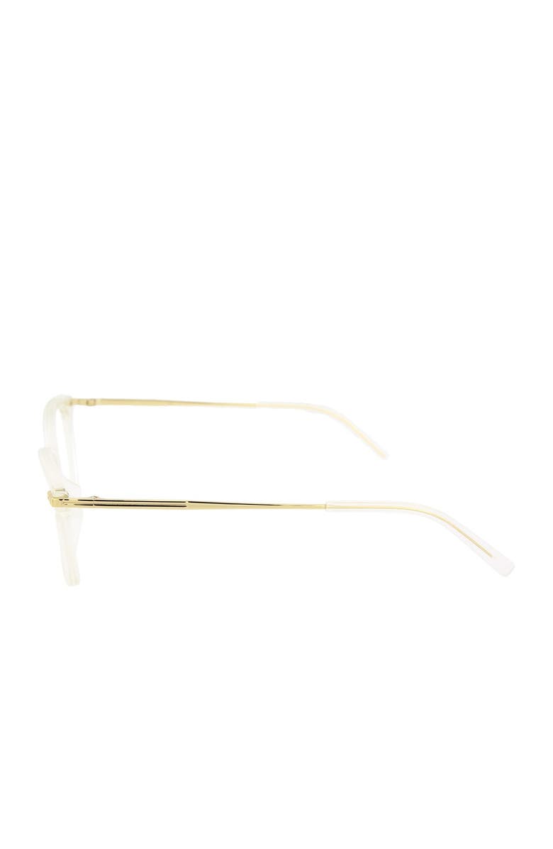 Boucheron 54mm Square Cat Eye Optical Frames, Alternate, color,