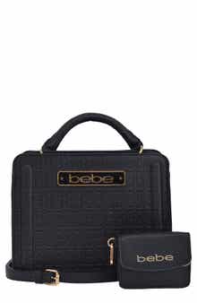bebe Thea Small Satchel with Card Wallet